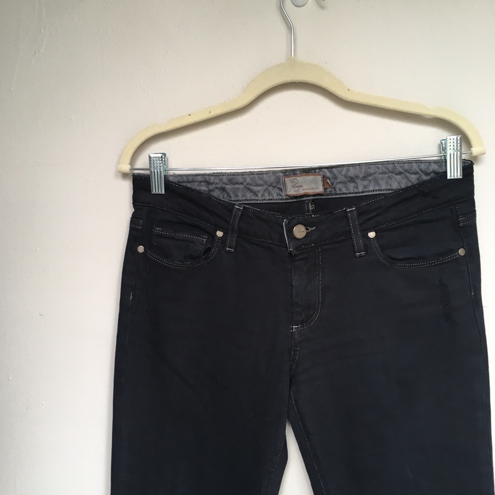Paige ~ black bootcut jeans